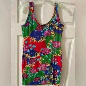 RUE21 Tropical Mini Dress - Size L - B38